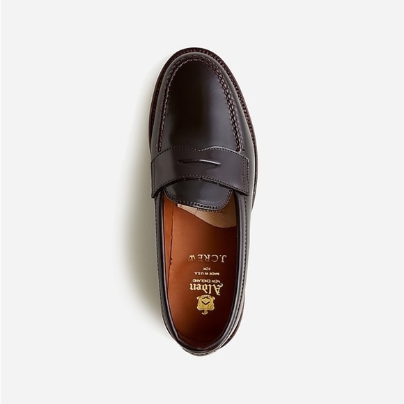 J Crew Alden® for J.Crew cordovan penny loafers AN862 - Picture 2 of 9